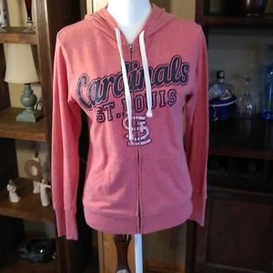 St Louis Cardinals zip up hoodie